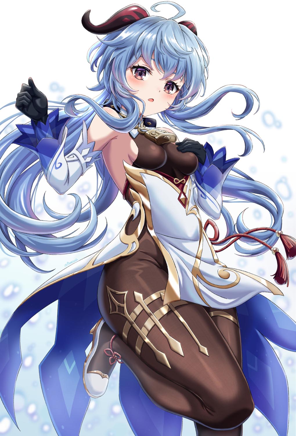 每日好图：原神同人图#Pixiv插画精选#晚安原神【1月4日新】