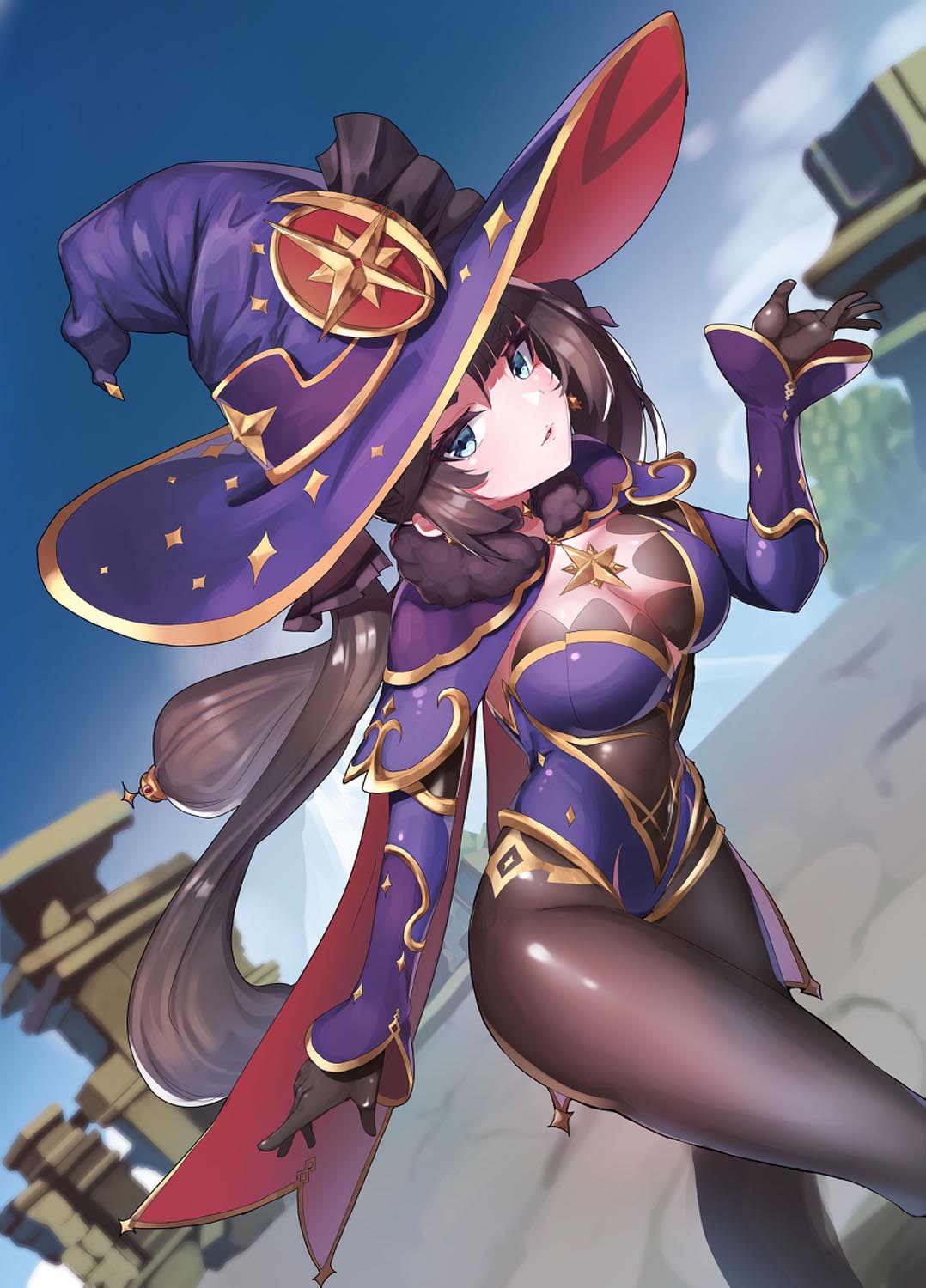 每日好图：原神同人图#Pixiv插画精选#晚安原神【1月4日新】