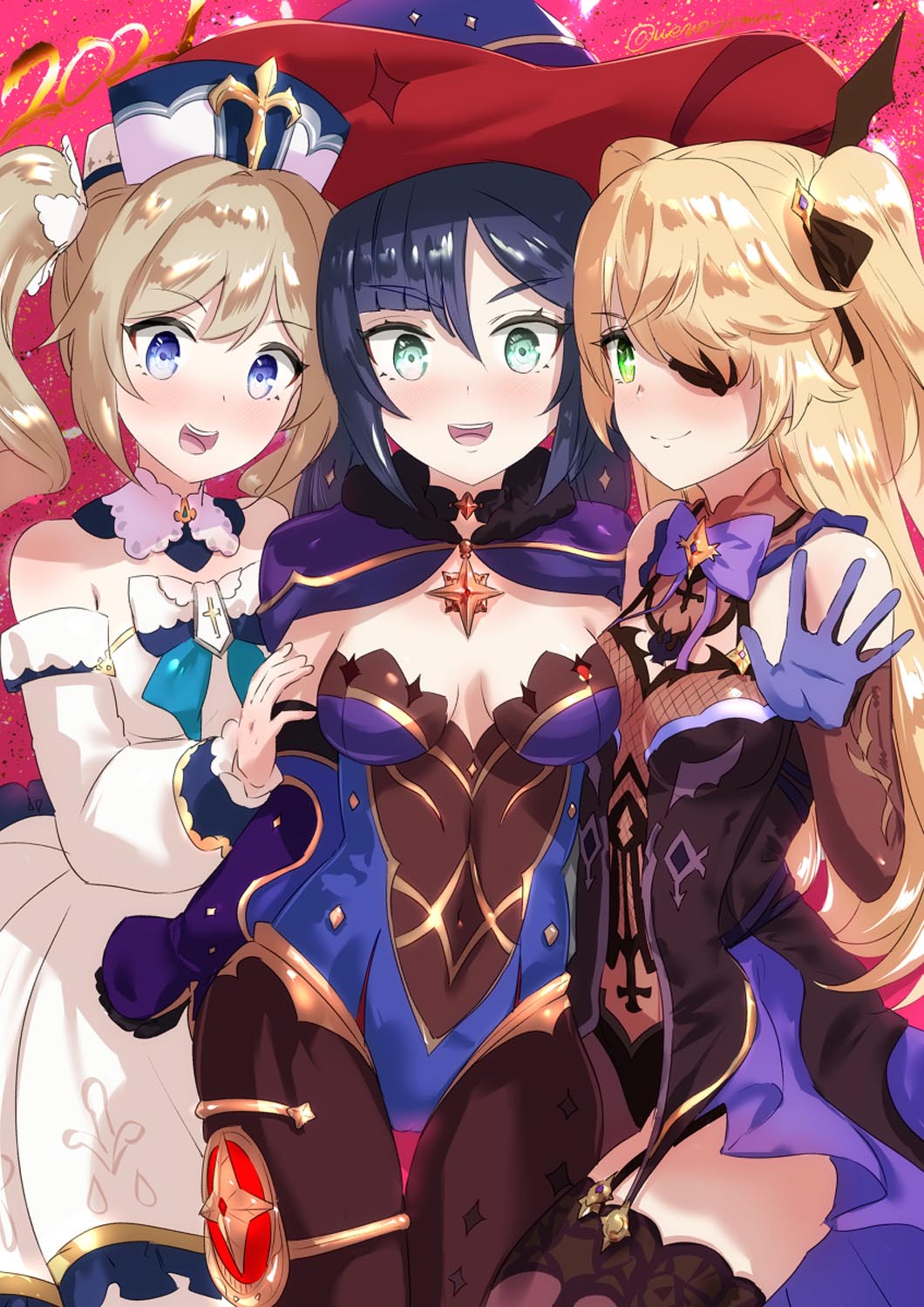 午安原神#原神同人图#Pixiv插画精选#【1月5日新】