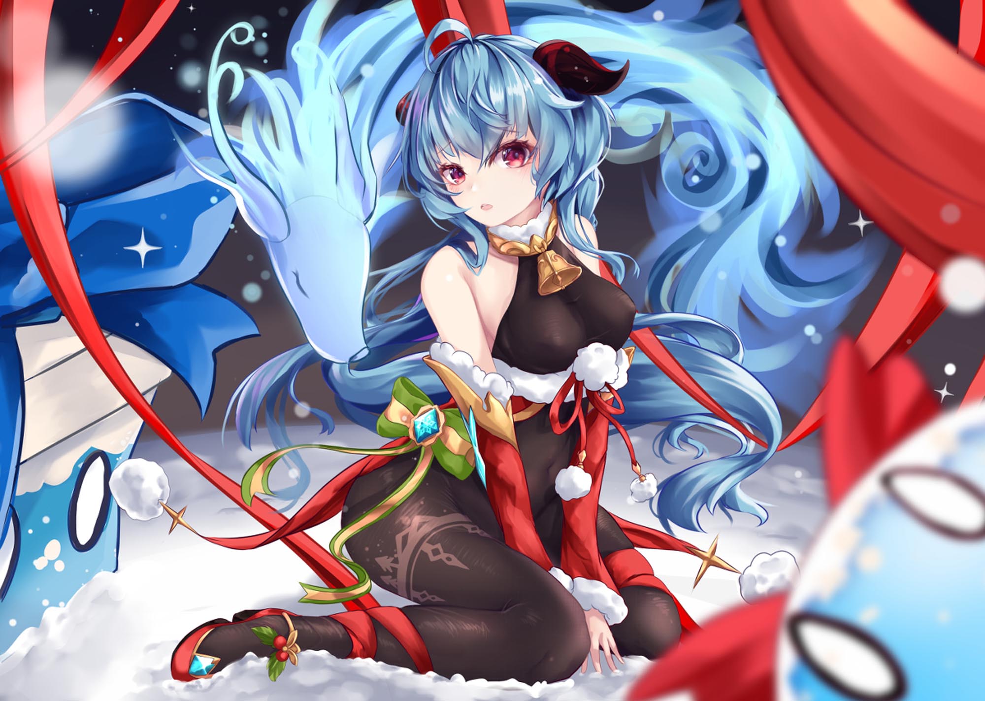 晚安原神#原神同人图#Pixiv插画精选#【1月5日新】