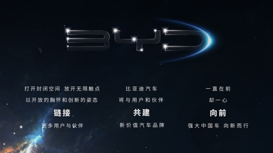 链接、共建！比亚迪汽车发布全新标识：焕新出发