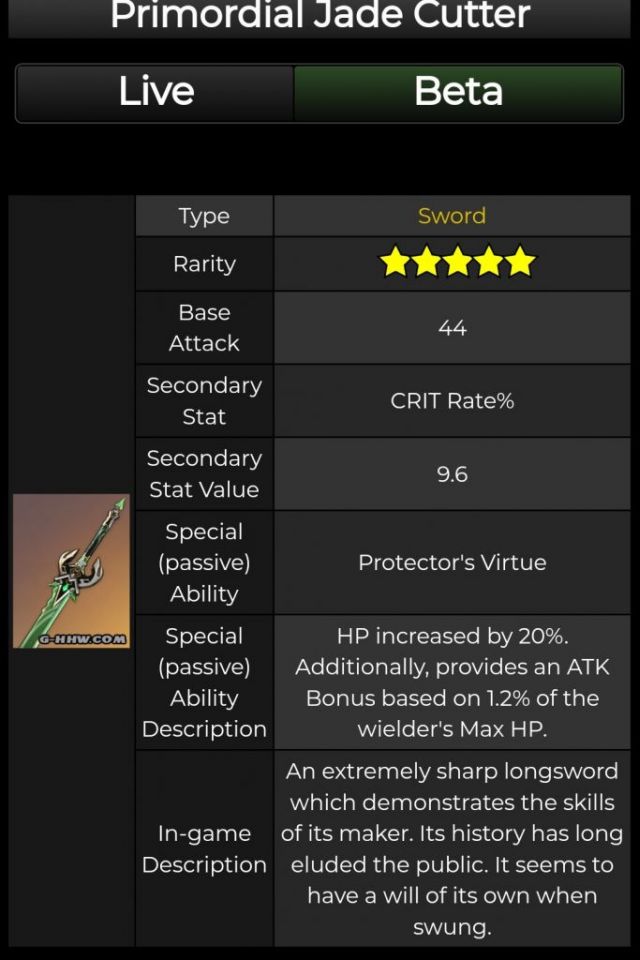 原神内鬼:1.3版本【胡桃专武-护摩之杖】&【1.3新增5星武器】插图3 原神内鬼:1.3版本【胡桃专武-护摩之杖】&【1.3新增5星武器】