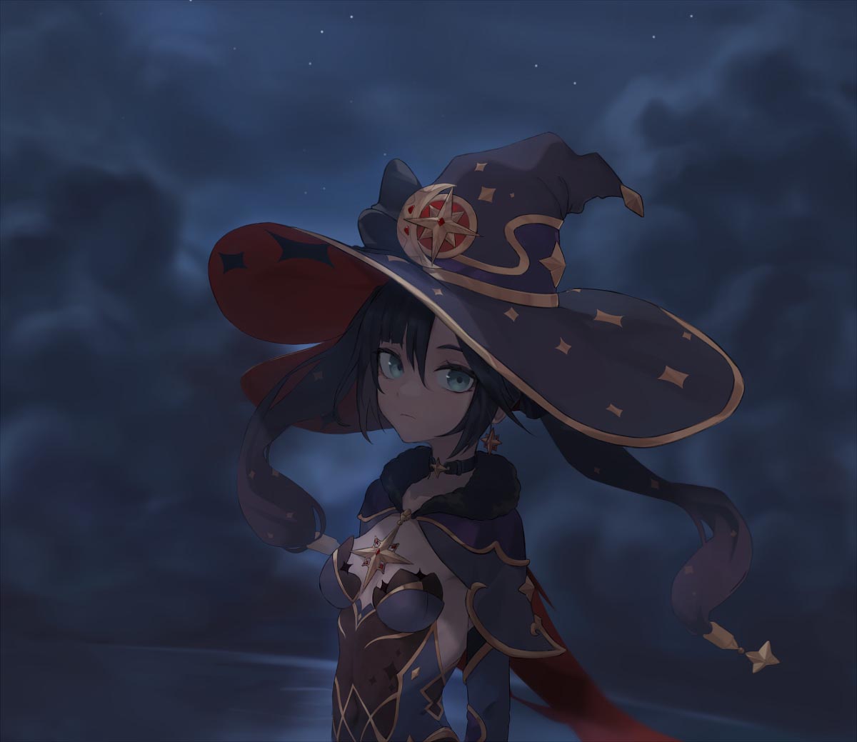 每日好图：原神同人图#P站福利插画#晚安原神【1月6日新】