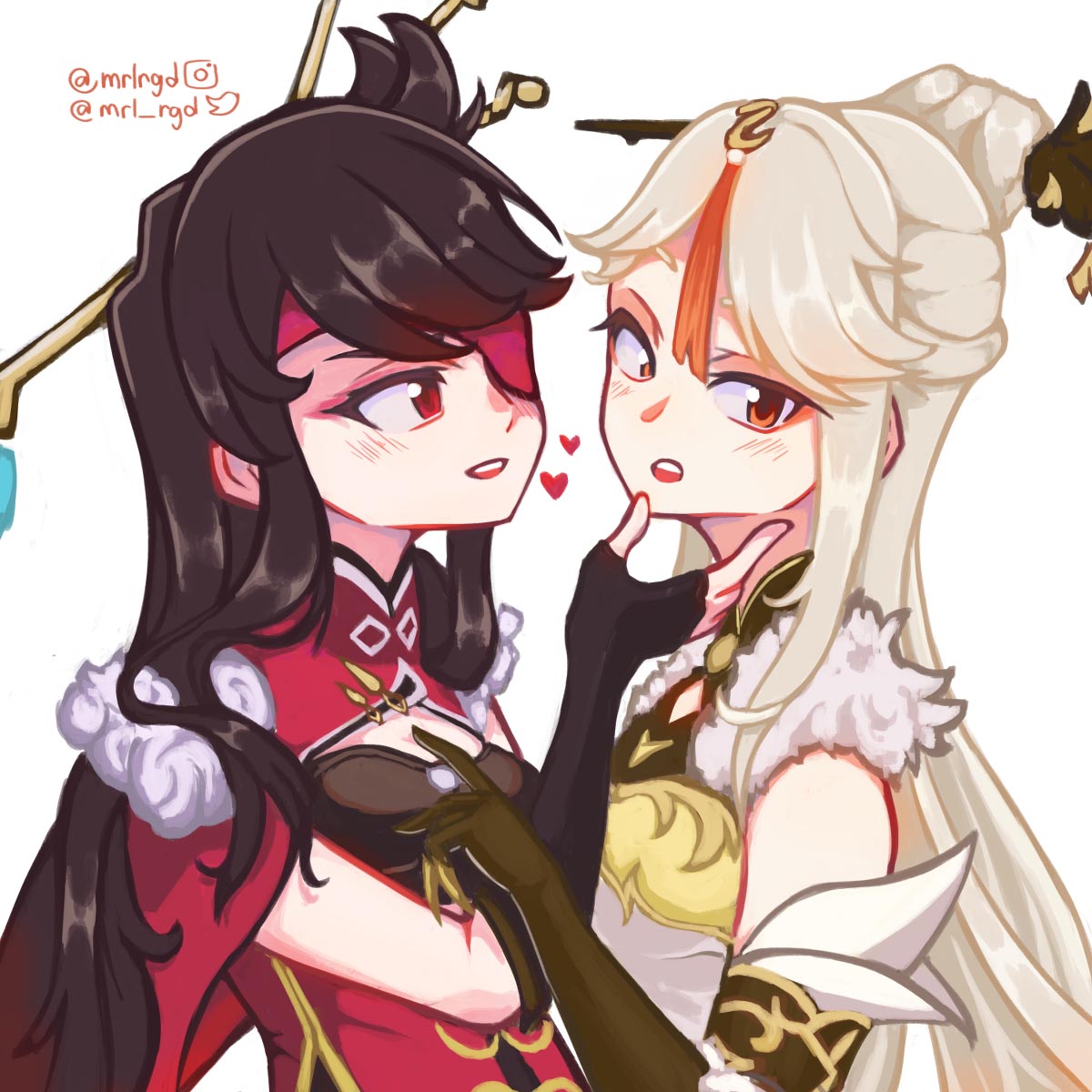 每日好图：原神同人图#P站福利插画#晚安原神【1月6日新】