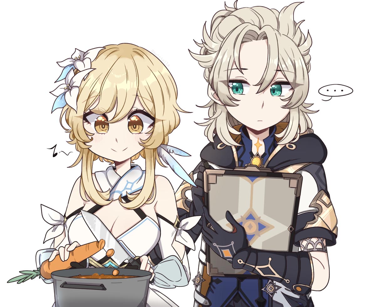 每日好图：P站#原神同人图涩图#午安原神【1月9日新】