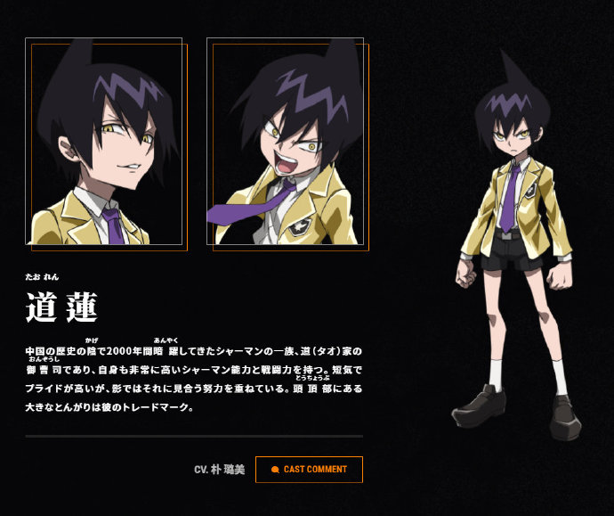 完全新作TV动画《通灵王》声优更新：上田祐司、中岛爱