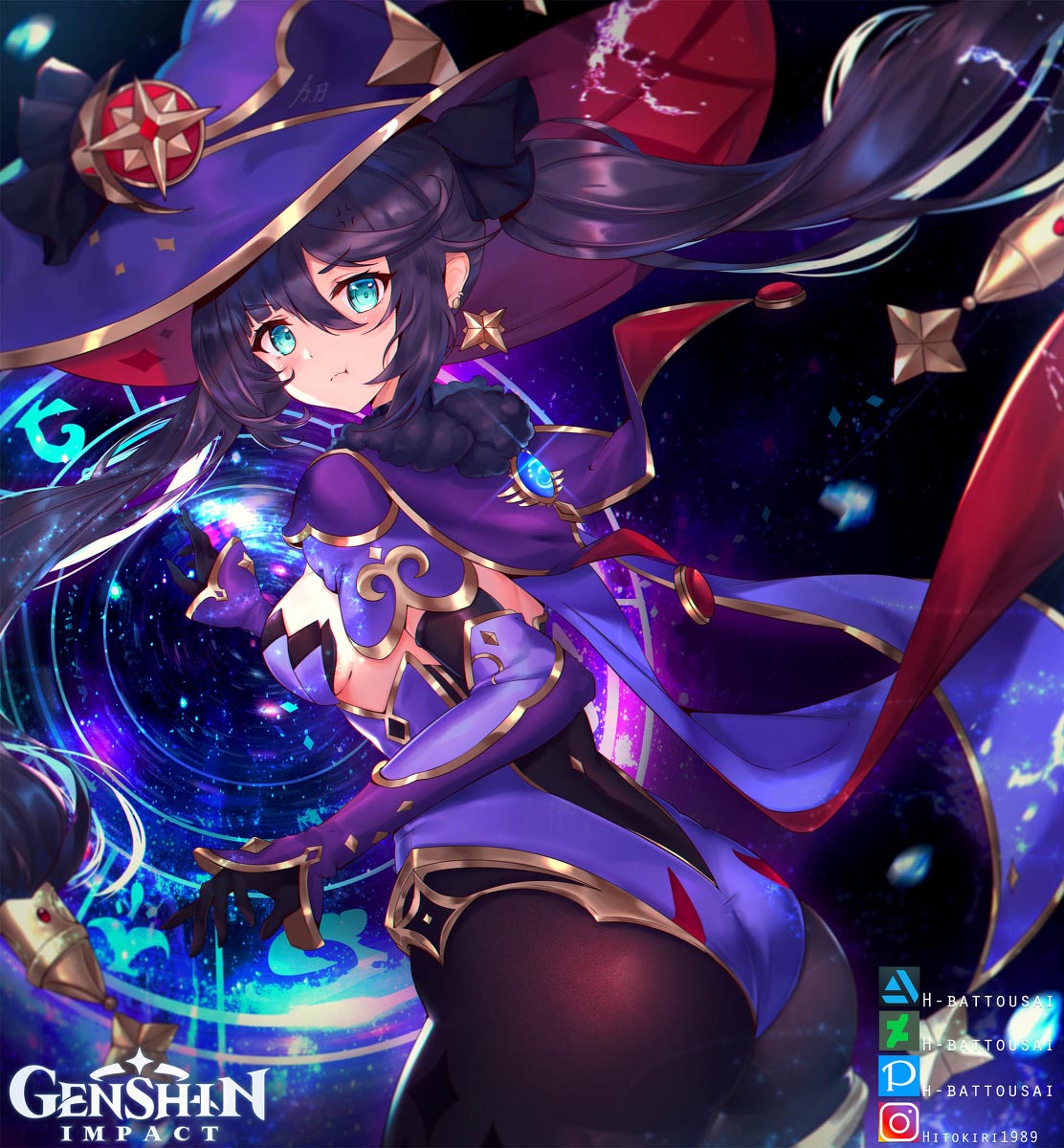 每日好图：P站#原神同人图涩图#晚安原神【1月9日新】