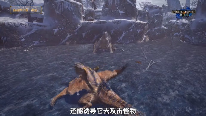 《怪物猎人 崛起》新骑乘系统：“操龙”
