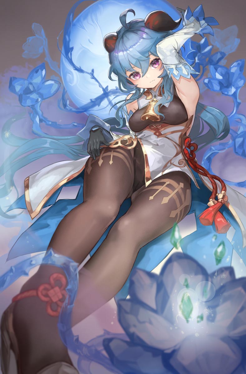 每日好图：午安原神#P站插画#原神同人图#【1月11日新】