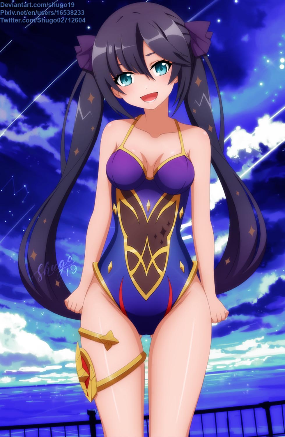 每日好图：晚安原神#P站插画#原神同人图#【1月11日新】