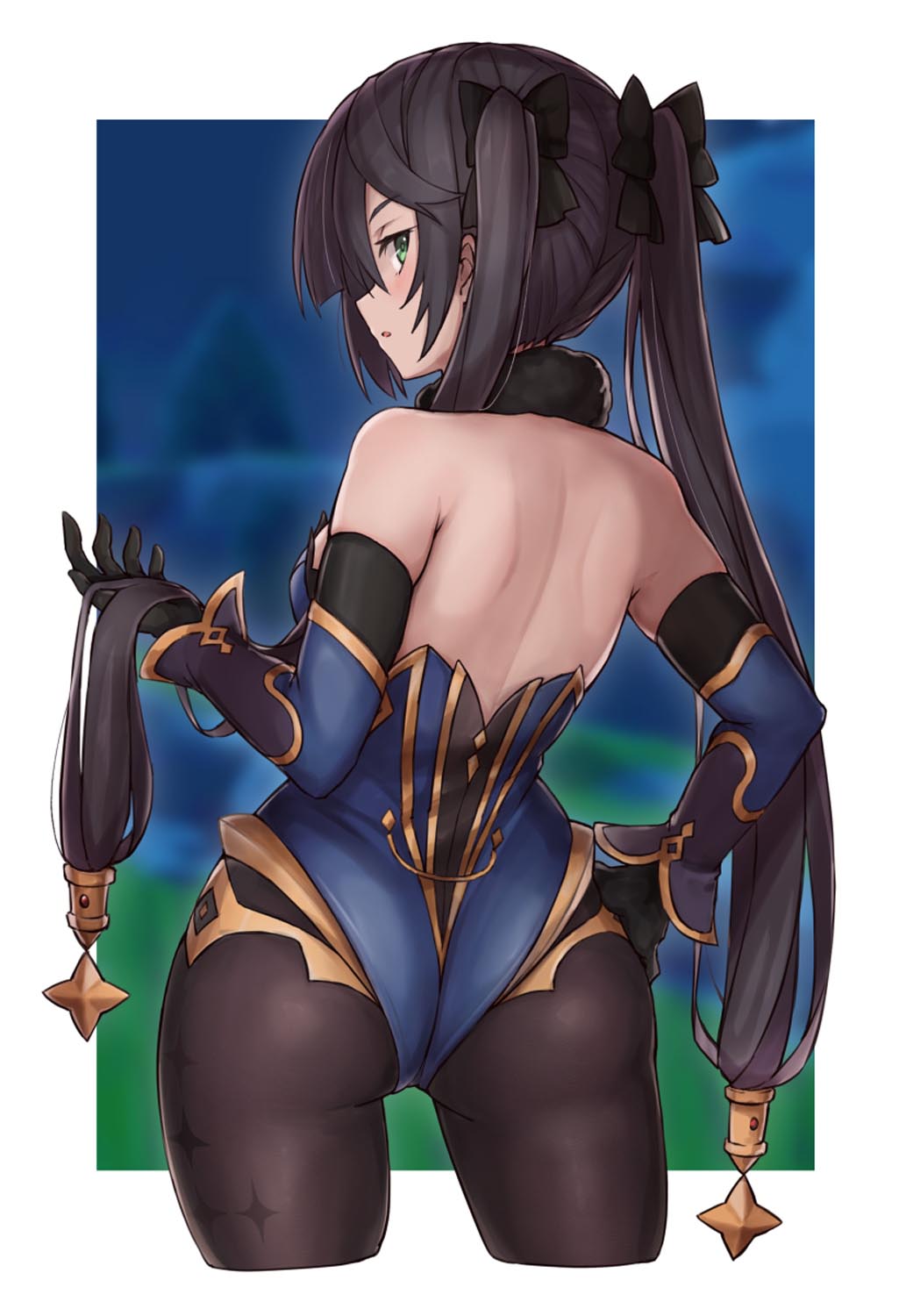 早安原神#原神同人图#今日甘雨许愿【1月12日新】