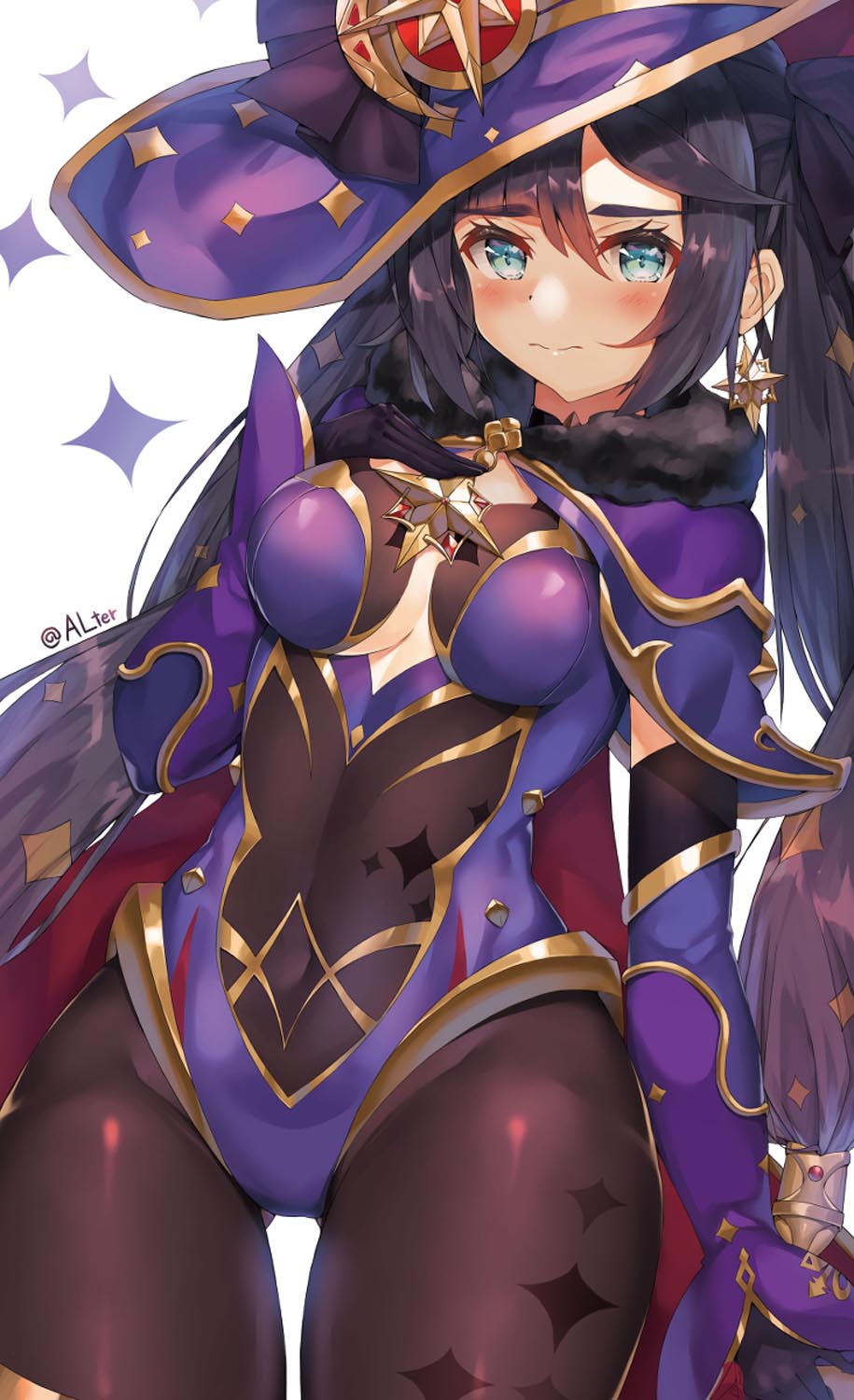 早安原神#原神同人图#今日甘雨许愿【1月12日新】