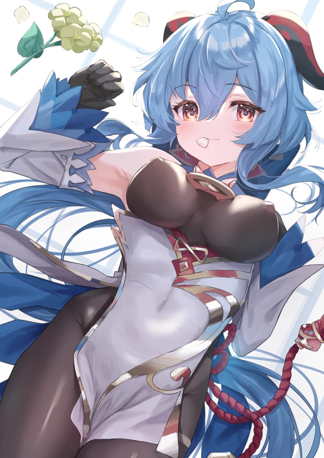 早安原神#原神同人图#今日甘雨许愿【1月12日新】