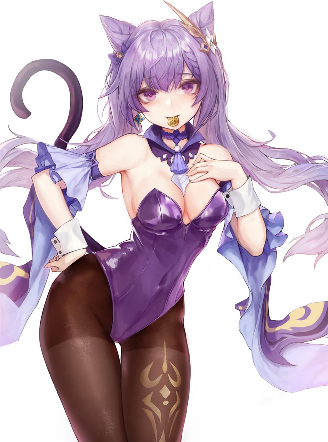 午安原神#原神同人图#今日甘雨许愿【1月12日新】