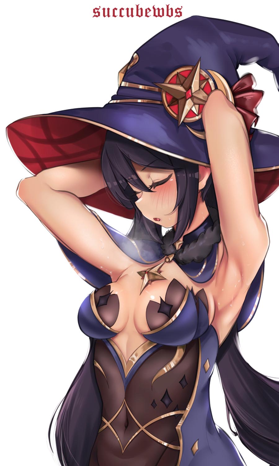 晚安原神#原神同人图#今日甘雨许愿【1月12日新】