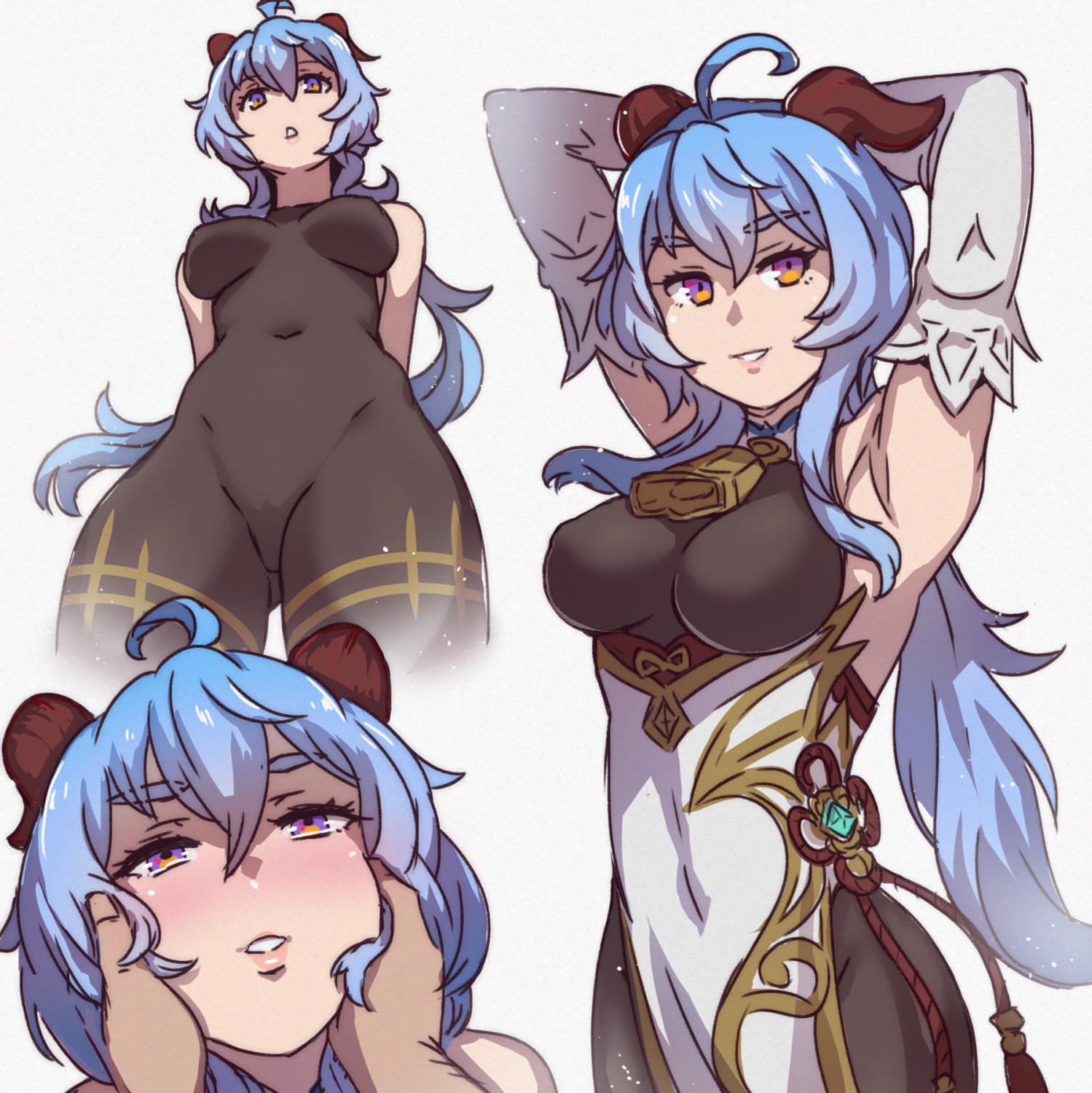 午安原神#原神同人图#P站福利精选【1月13日新】