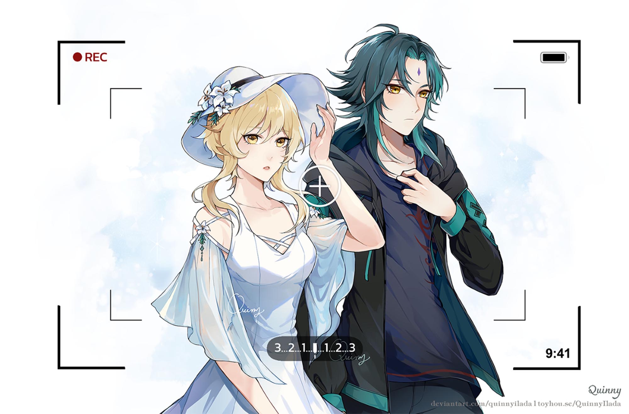 每日好图：早安原神#原神同人图#P站【1月14日新】