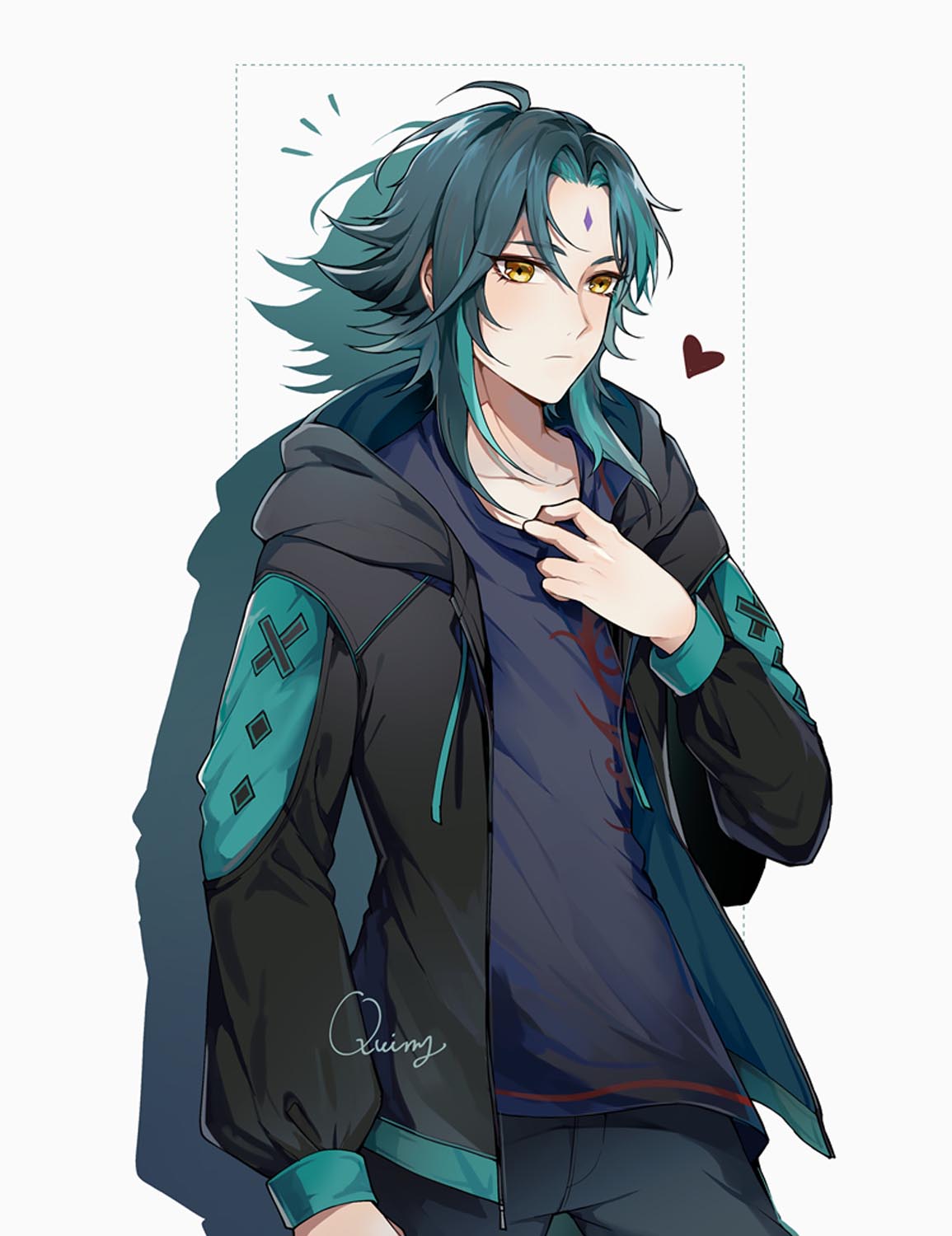 每日好图：早安原神#原神同人图#P站【1月14日新】