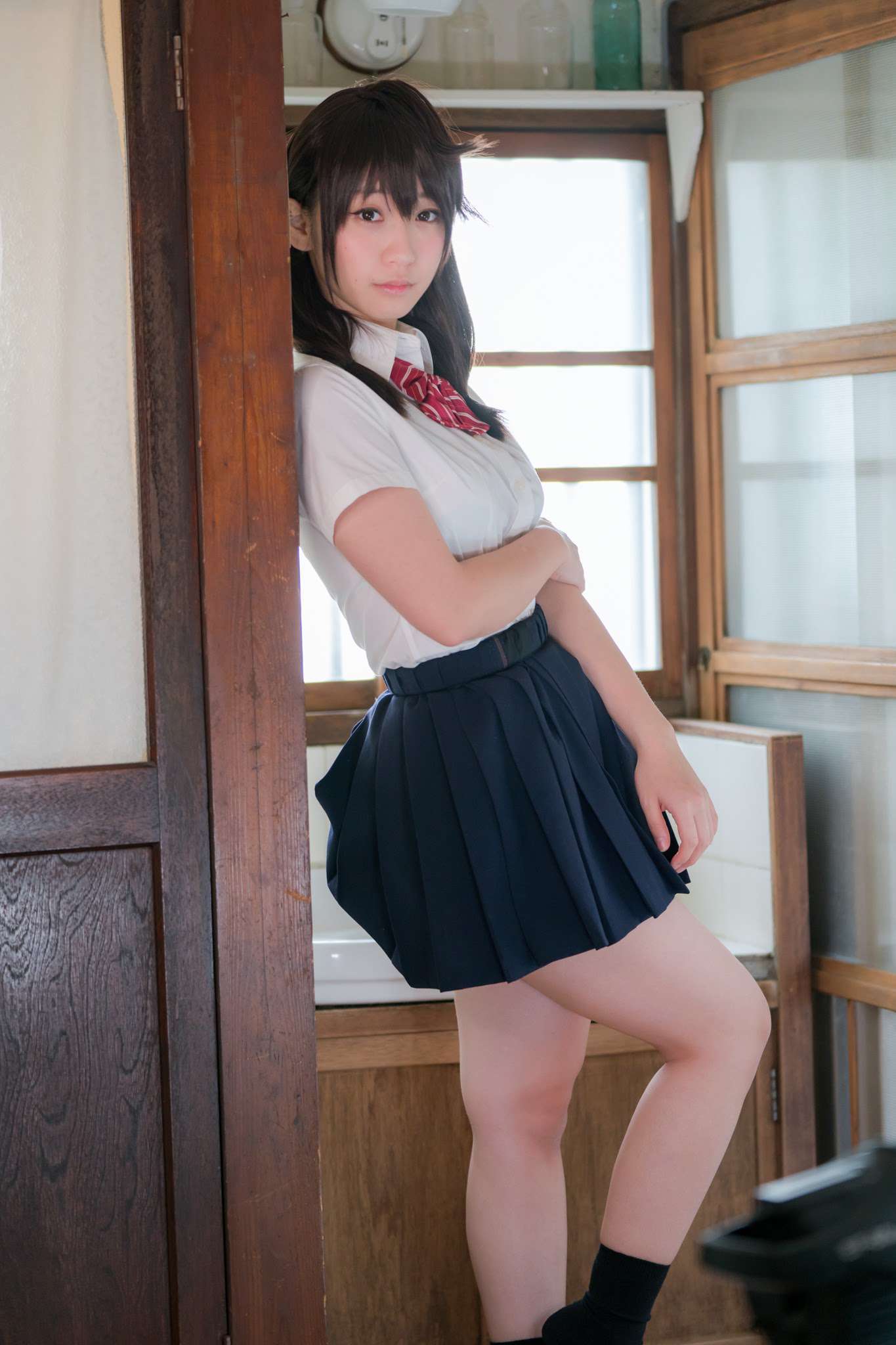【伊织萌】“JK制服”【性感写真集】