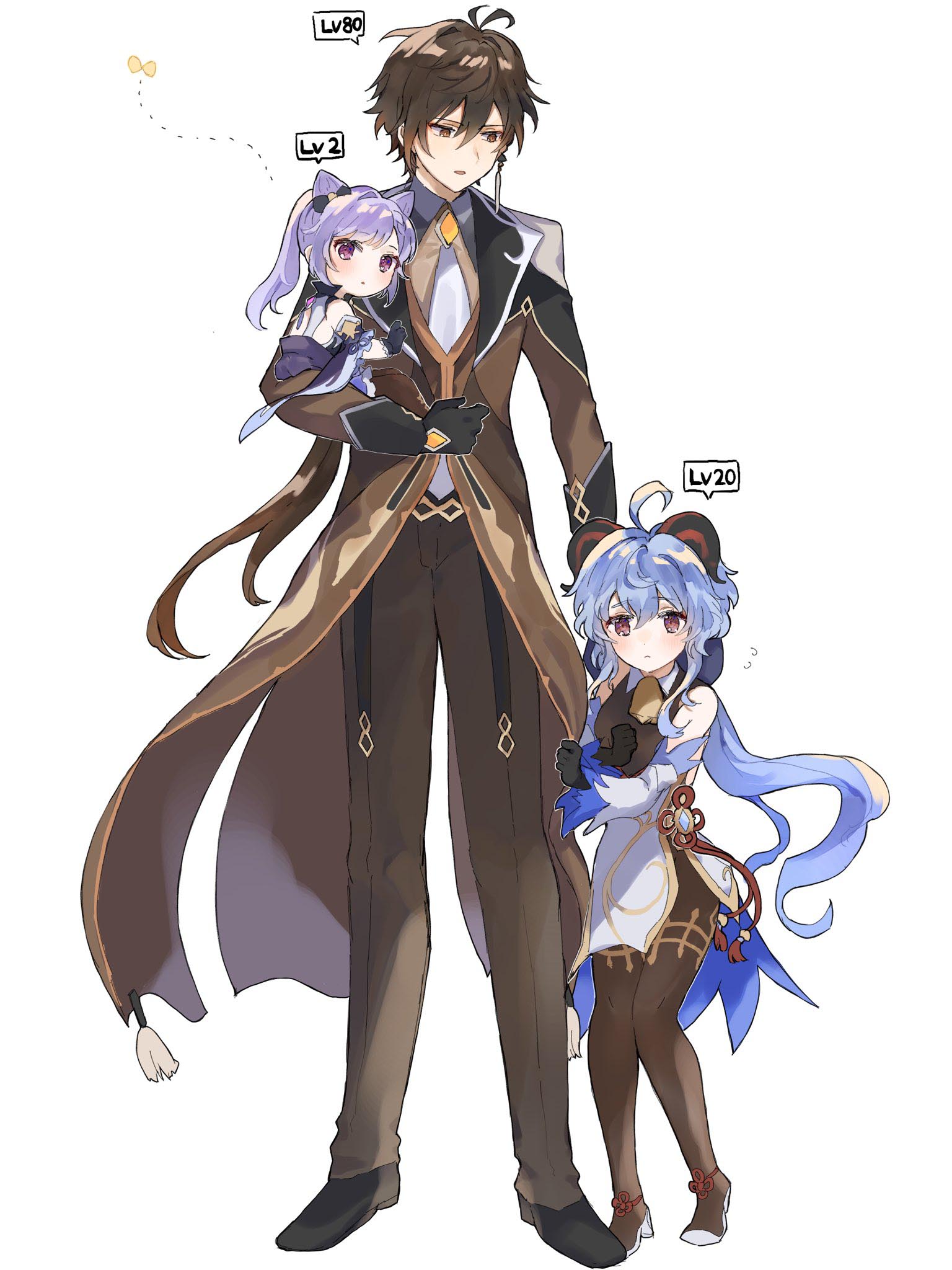 每日好图：午安原神#原神同人图#P站【1月14日新】