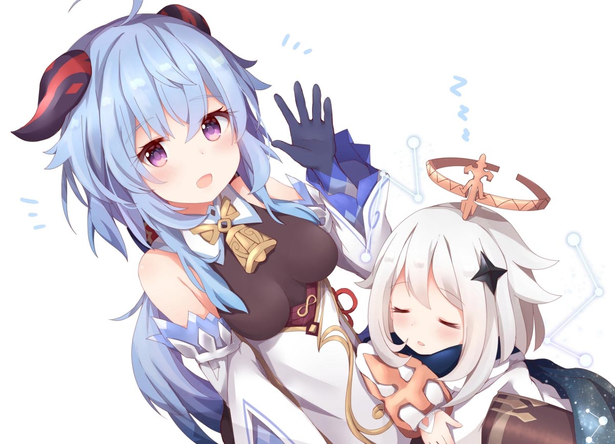 每日好图：晚安原神#原神同人图#P站【1月14日新】