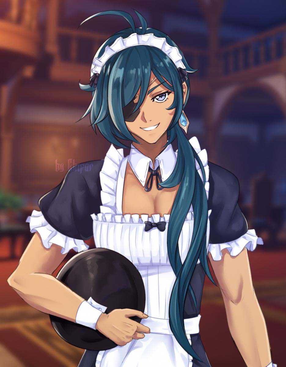 每日好图：晚安原神#原神同人图#P站【1月14日新】