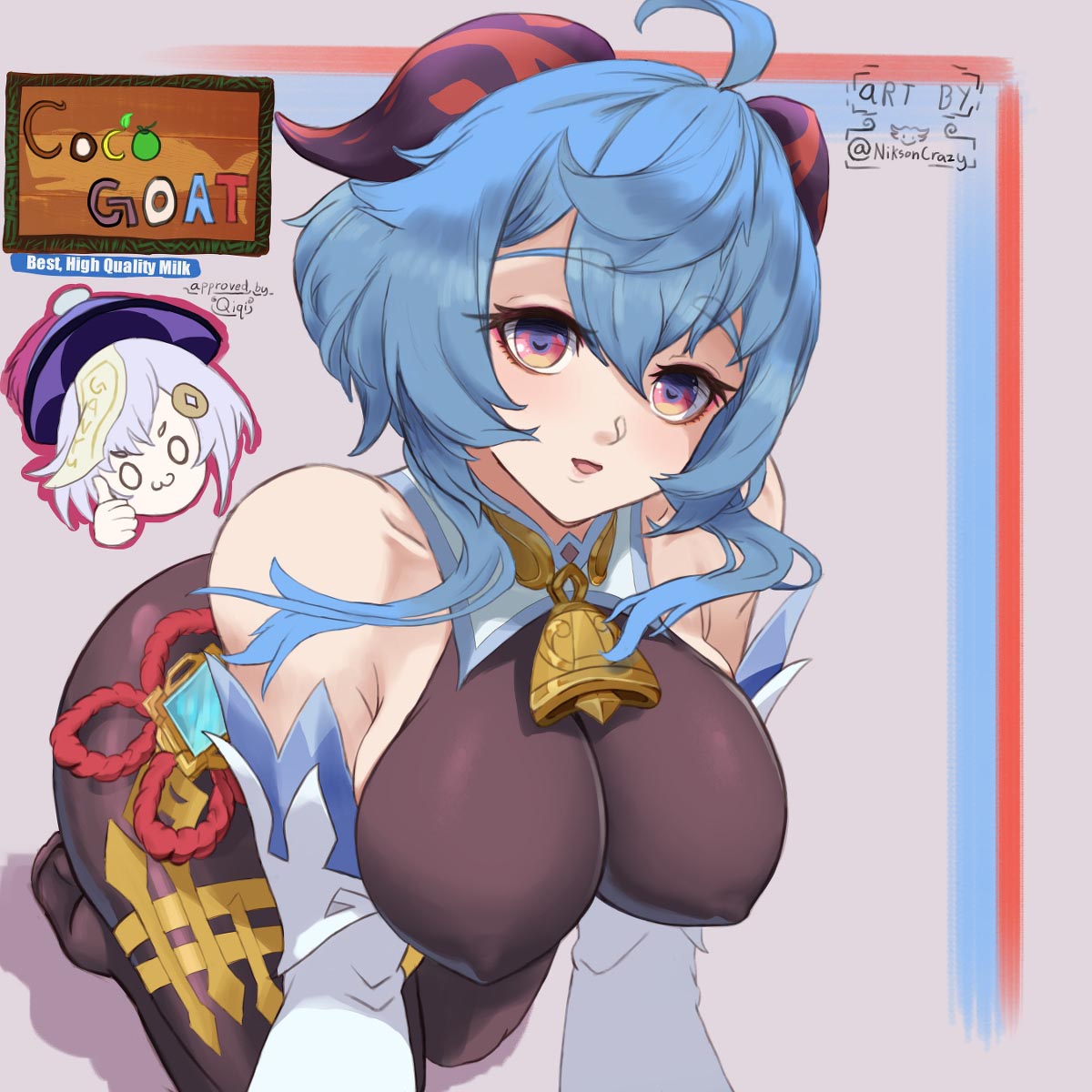 晚安原神#原神甘雨同人图#Pixiv美图精选【1月16日新】