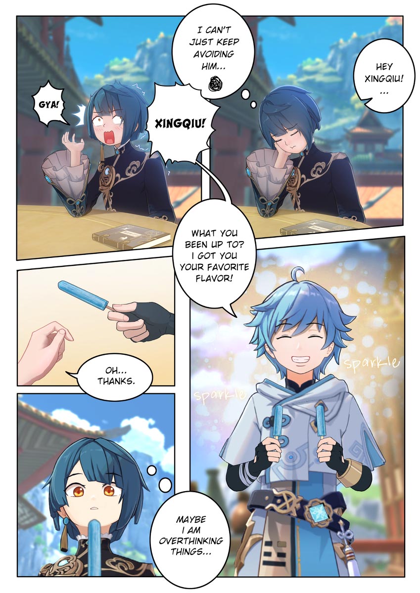 晚安原神#原神甘雨同人图#Pixiv美图精选【1月16日新】