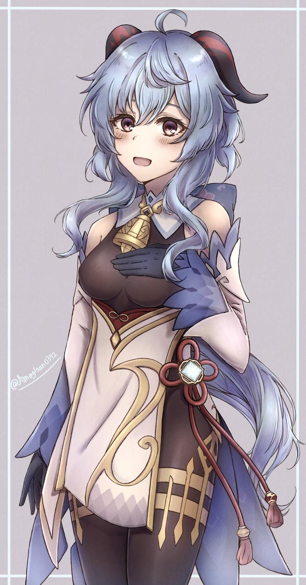 早安原神#原神同人图#P站#甘雨【1月17日新】