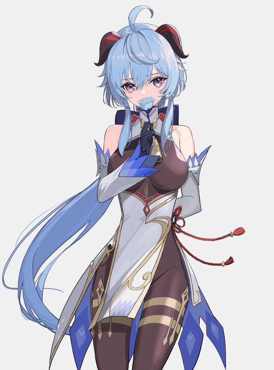 早安原神#原神同人图#P站#甘雨【1月17日新】