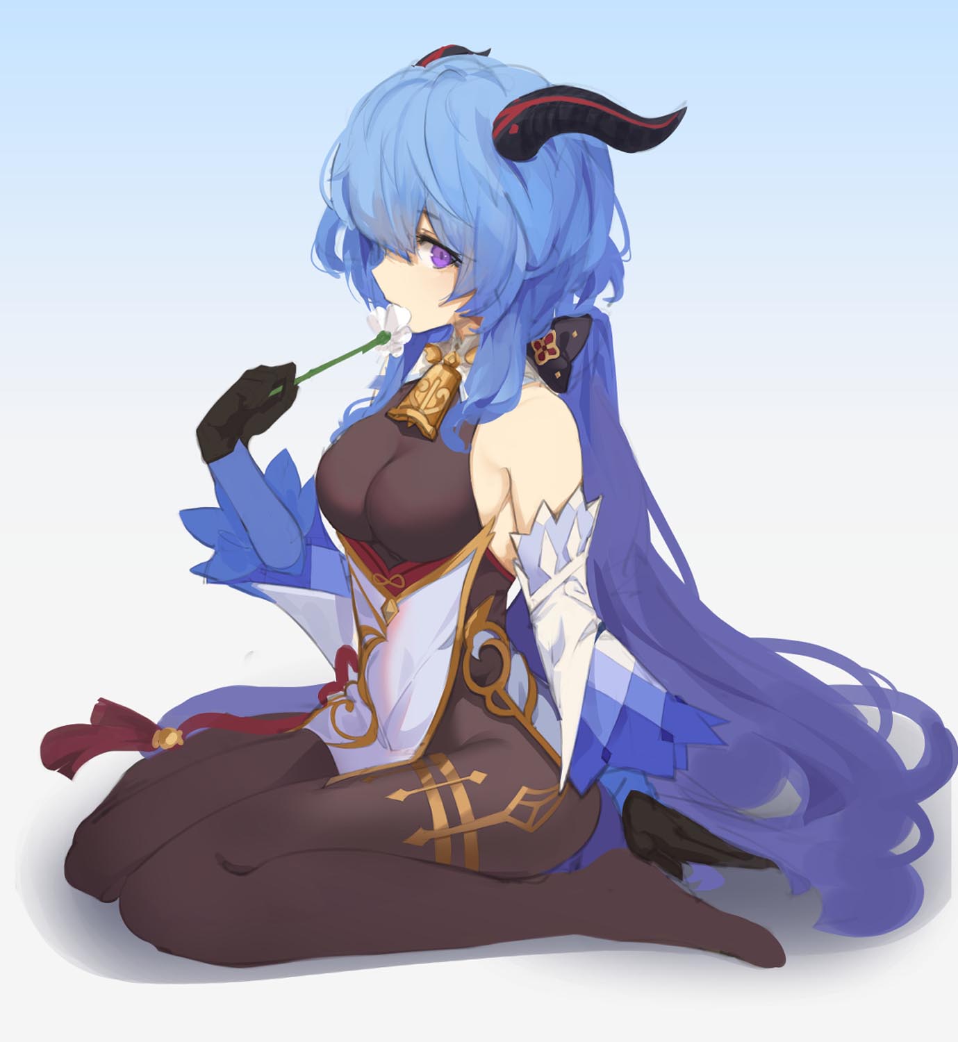 午安原神#原神同人图#P站#甘雨【1月17日新】