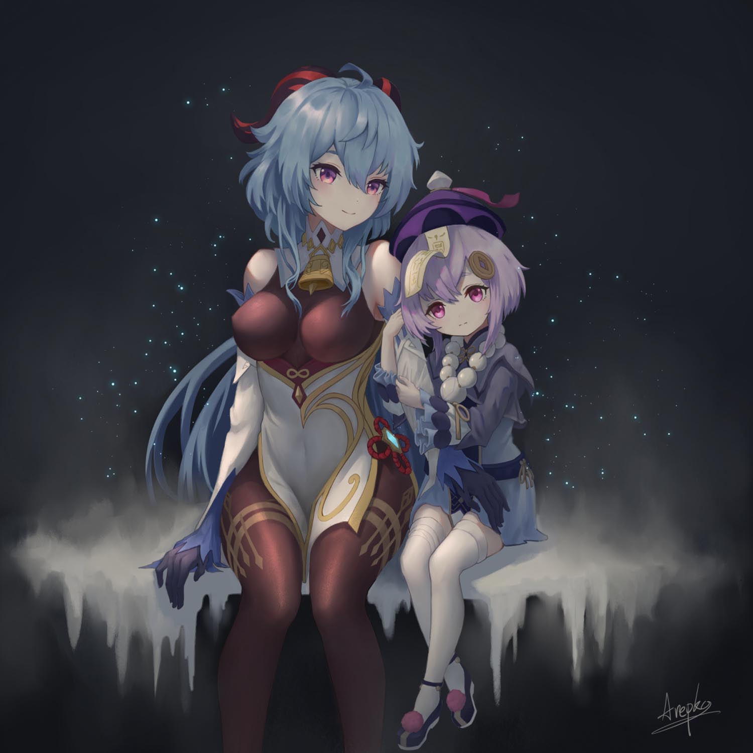 午安原神#原神同人图#P站#甘雨【1月17日新】