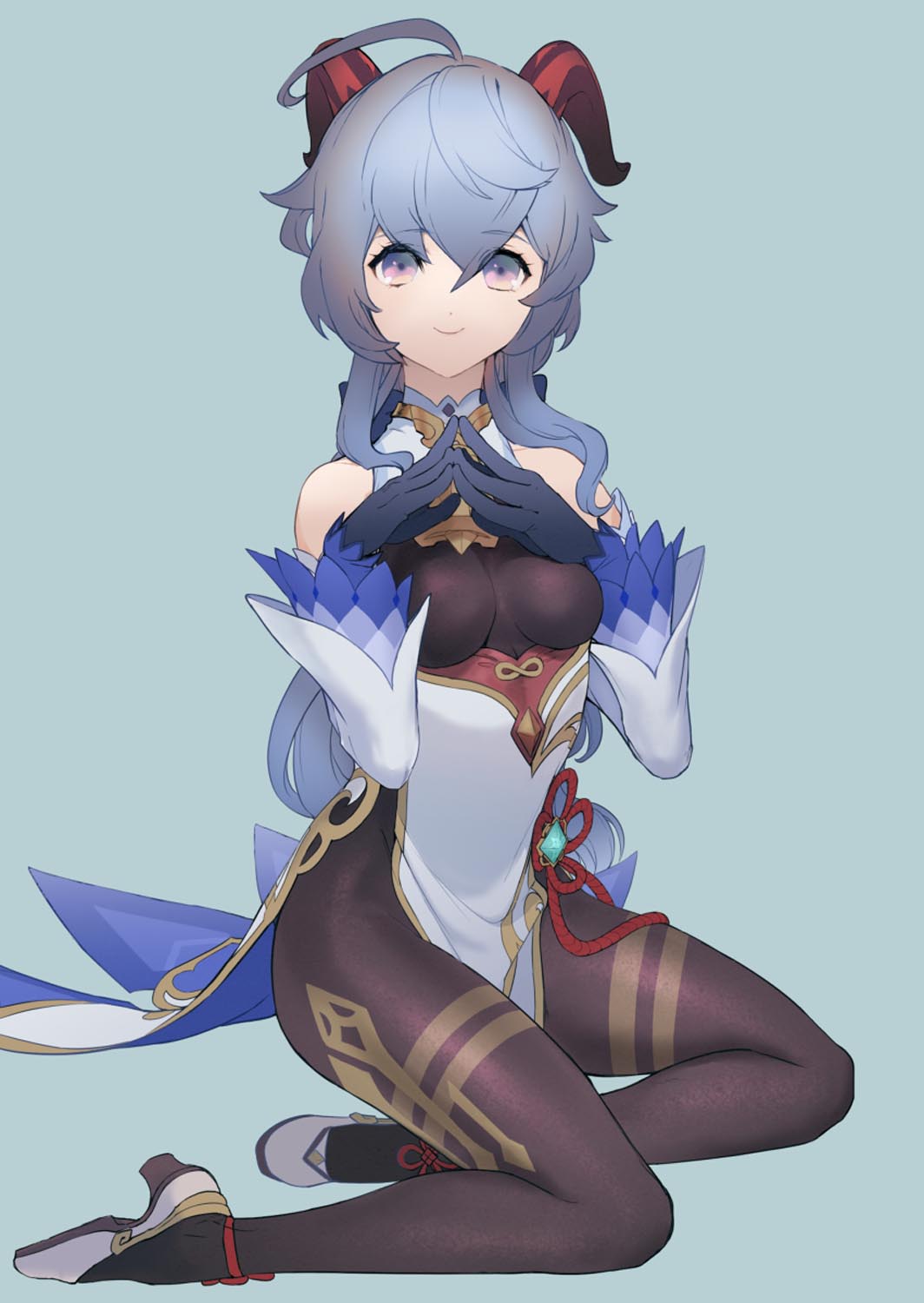 晚安原神#原神同人图#P站#甘雨【1月17日新】