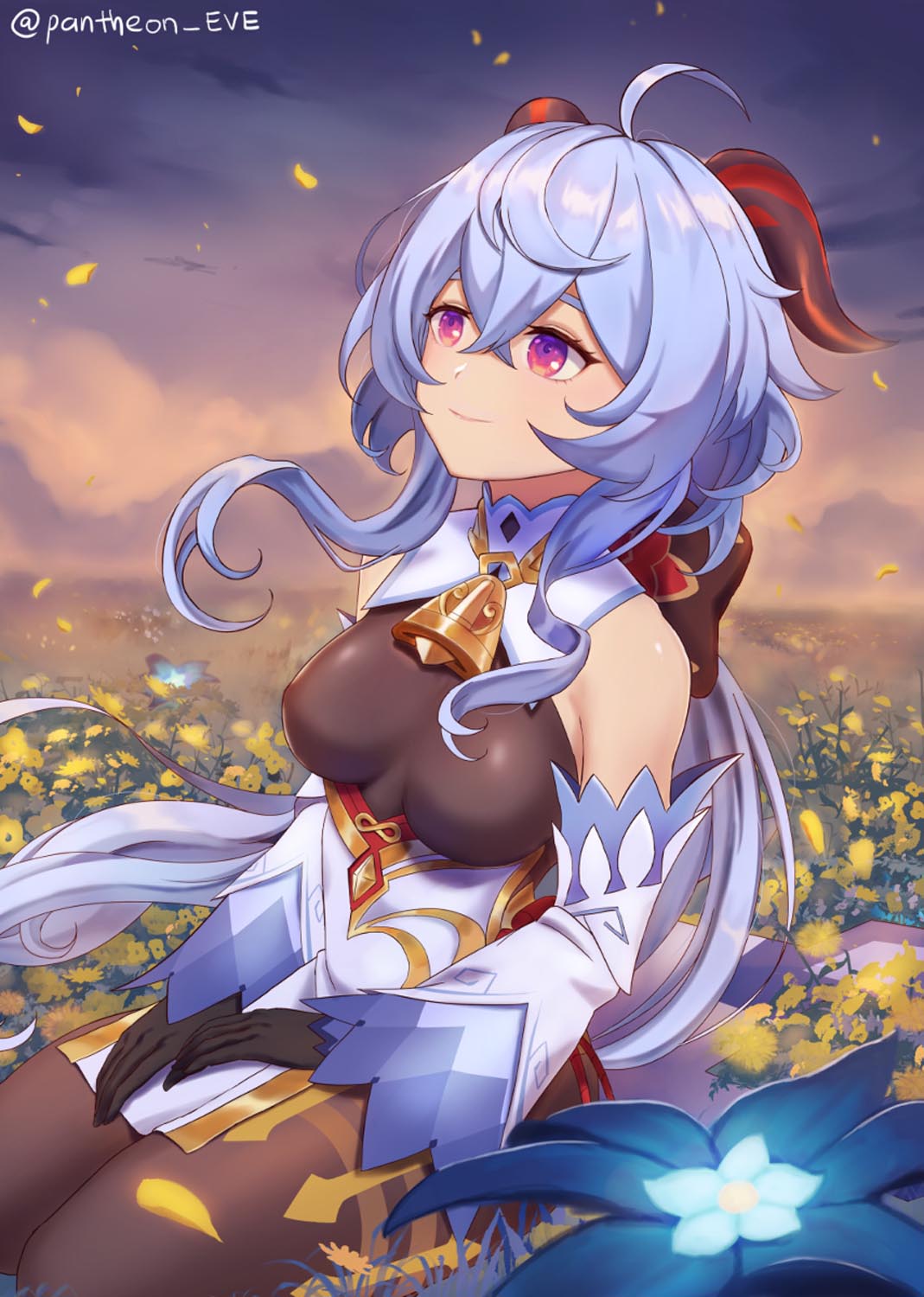 晚安原神#原神同人图#P站#甘雨【1月17日新】