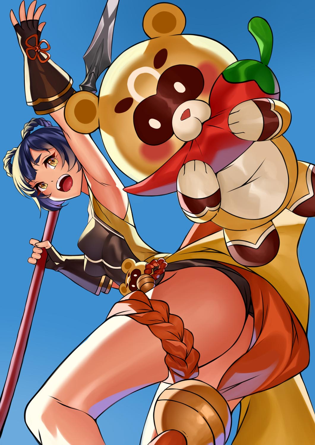 每日好图：原神同人图#P站#早安原神【1月19日新】