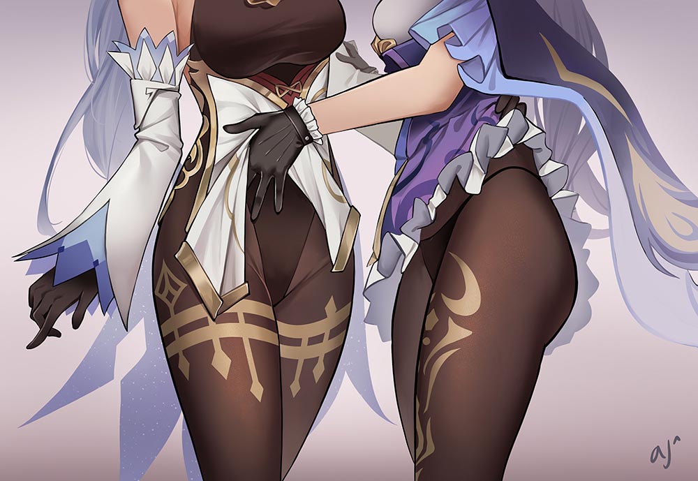 每日好图：原神同人图#P站#午安原神【1月19日新】