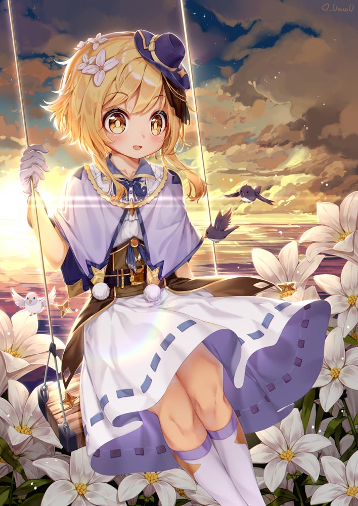 每日好图：原神同人图#P站#午安原神【1月19日新】