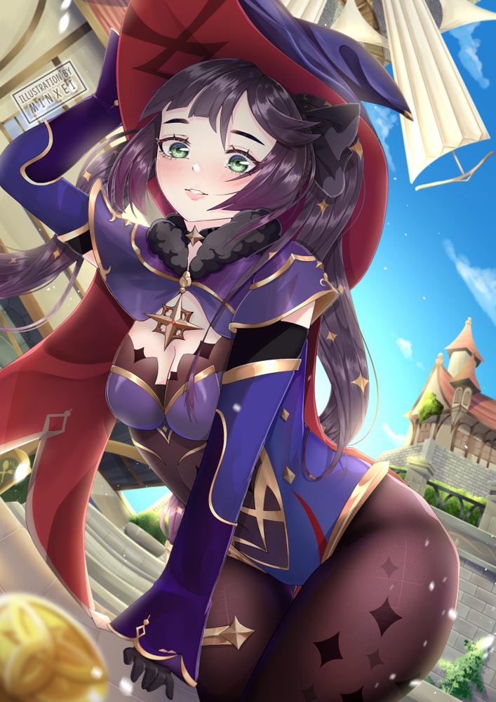 每日好图：原神同人图#P站#晚安原神【1月19日新】