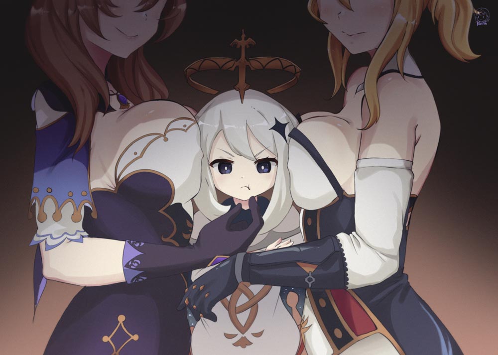 每日好图：原神同人图#P站#晚安原神【1月19日新】