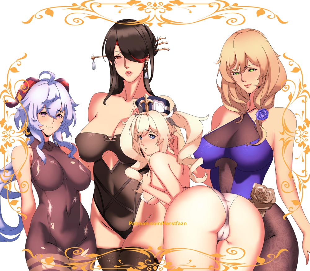 每日好图：原神同人图#P站#晚安原神【1月19日新】