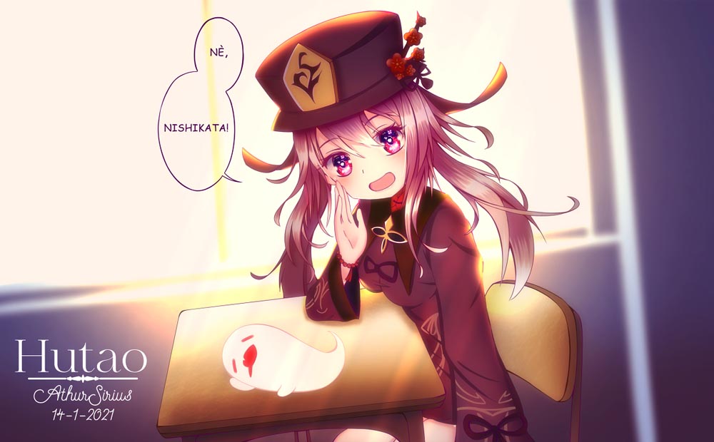 每日好图：原神同人图#P站#晚安原神【1月19日新】