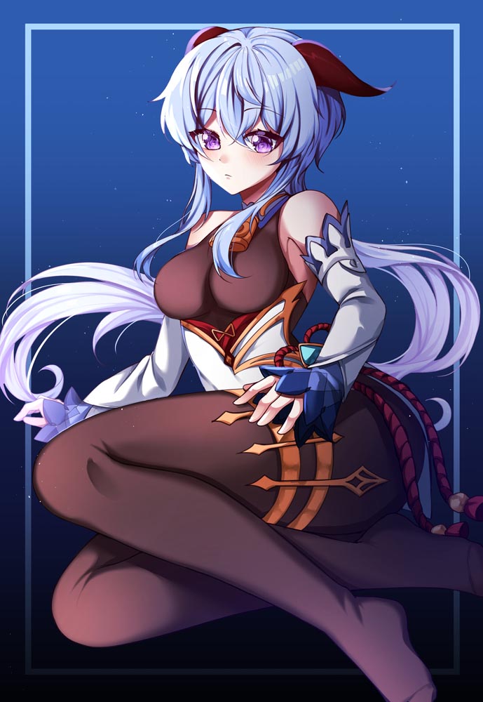 每日好图：原神同人图#P站#晚安原神【1月19日新】