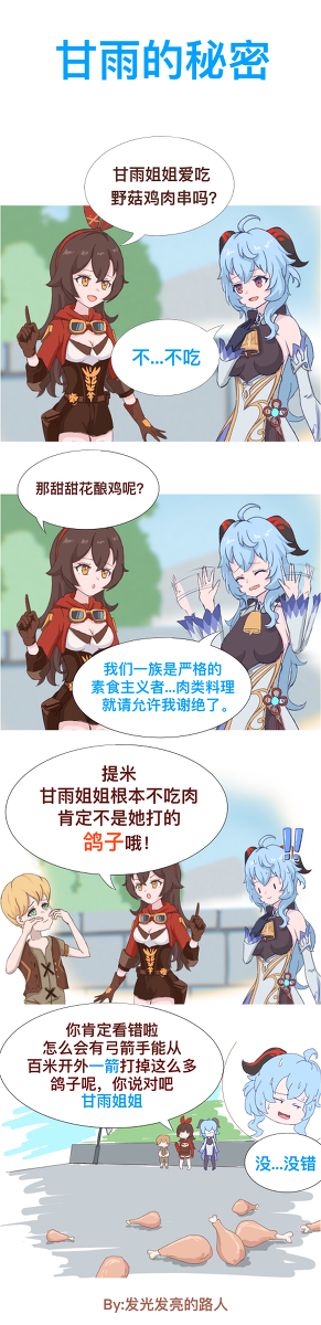 午安原神：原神同人图#Pixiv同人图【1月22日新】