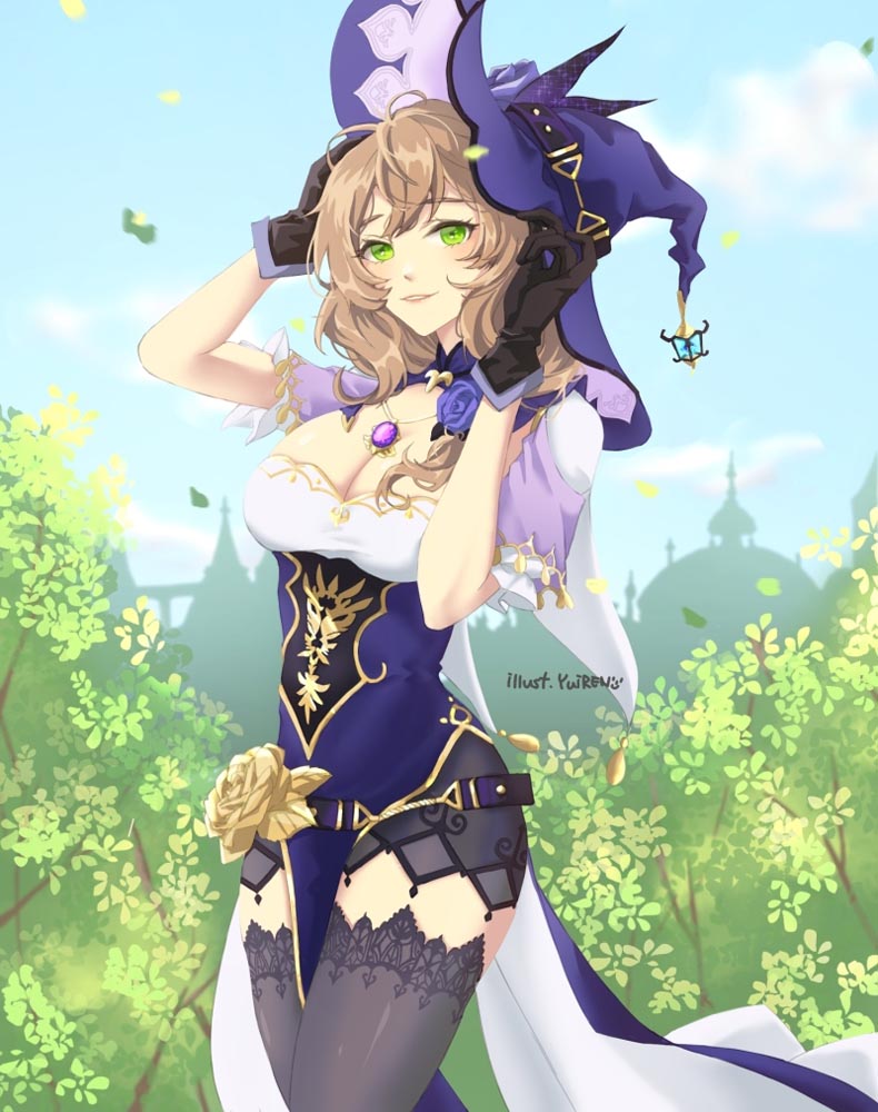 每日好图：原神同人图#P站精选#午安原神【1月25日新】