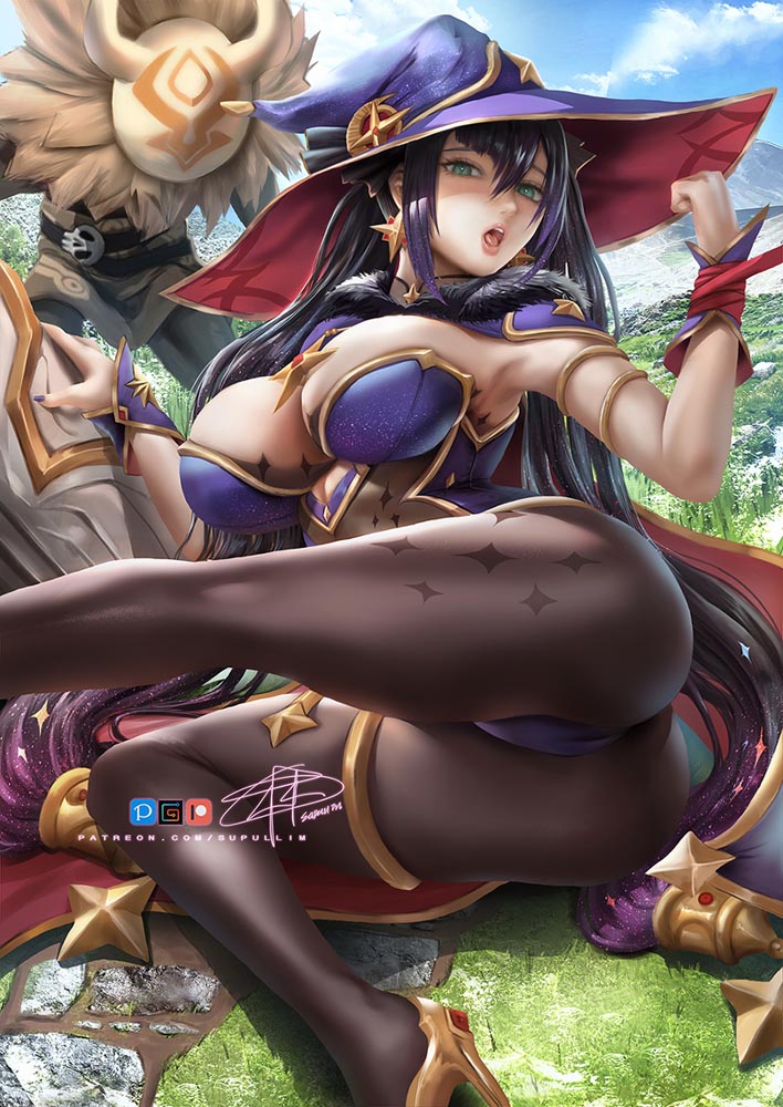 每日好图：原神同人图#P站精选#午安原神【1月25日新】