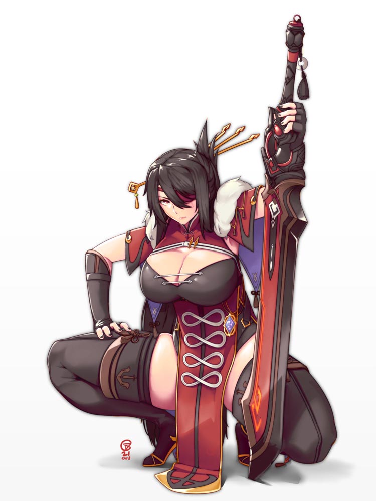 每日好图：原神同人图#P站精选#午安原神【1月25日新】