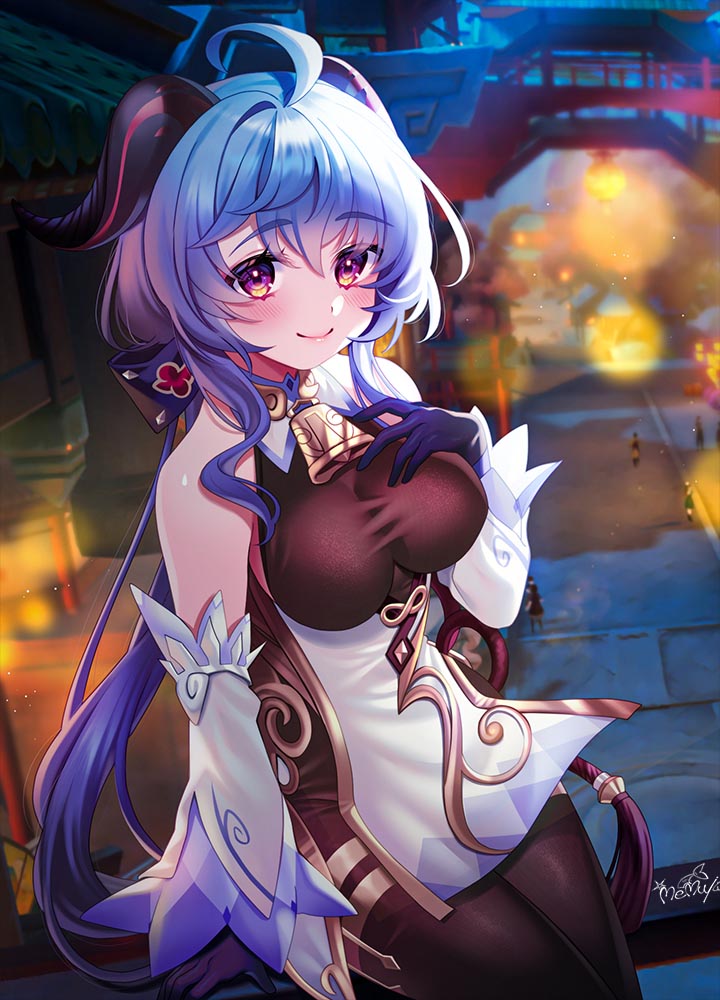 每日好图：原神同人图#P站精选#午安原神【1月25日新】