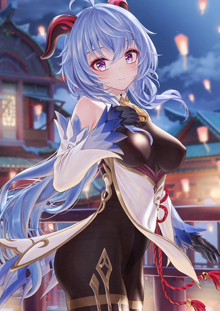 每日好图：原神同人图#P站精选#晚安原神【1月25日新】