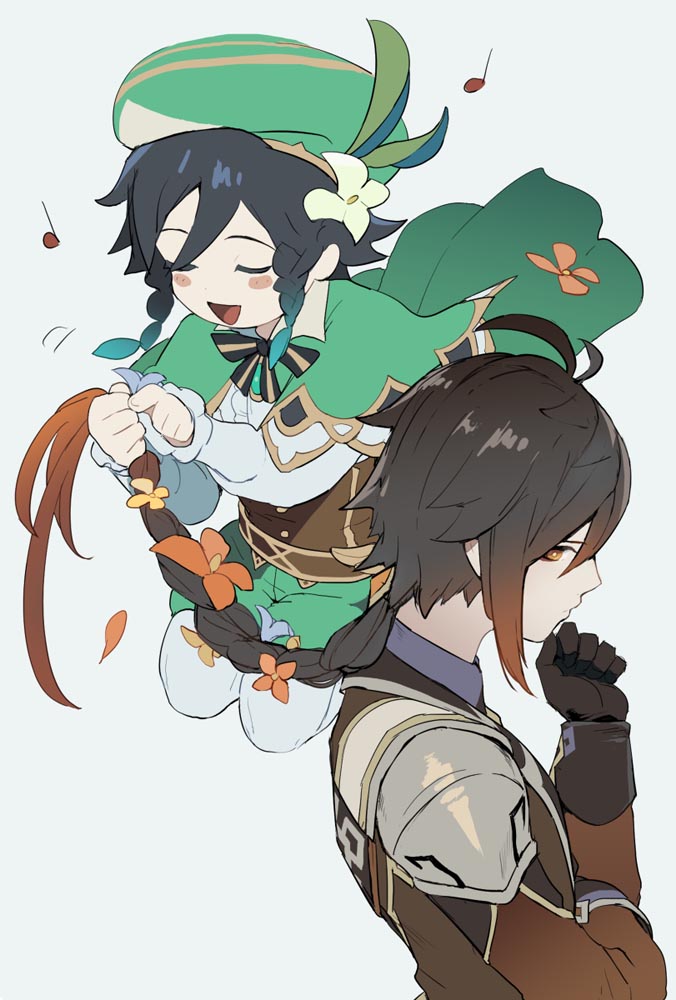 原神同人图#P站精选#早安原神【1月26日新】