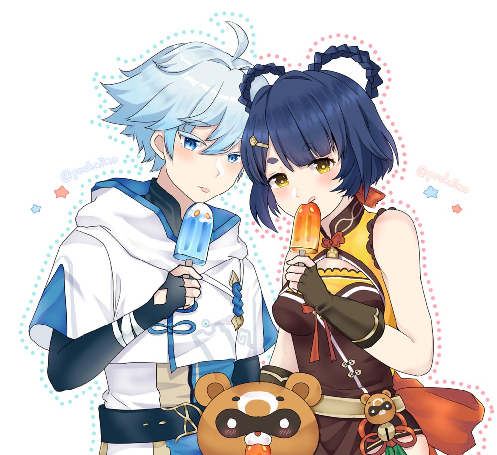 原神同人图#P站精选#午安原神【1月26日新】